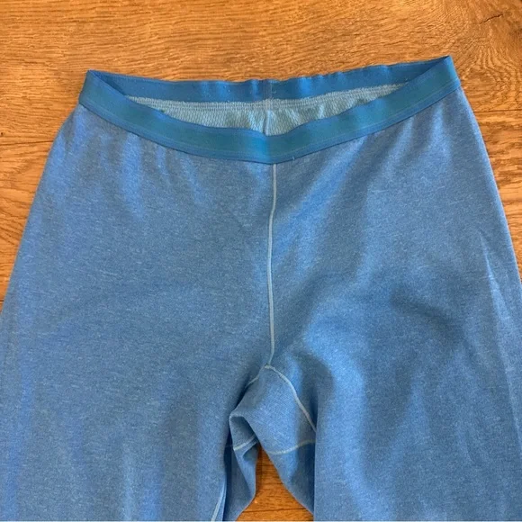 Patagonia Leggings Womens Small  Blue Capilene Midweight Base Layer Thermal - Picture 3 of 5